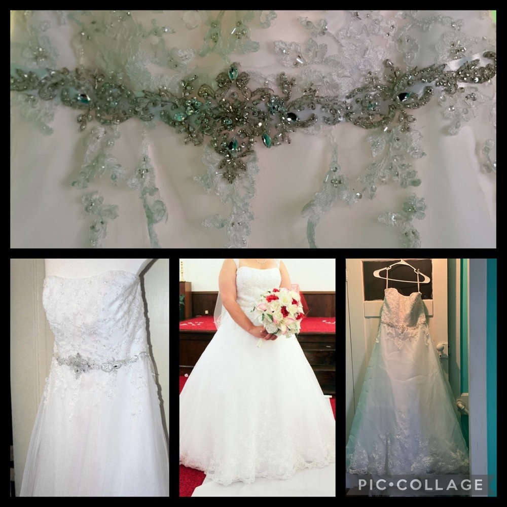 David’s Bridal wedding dress